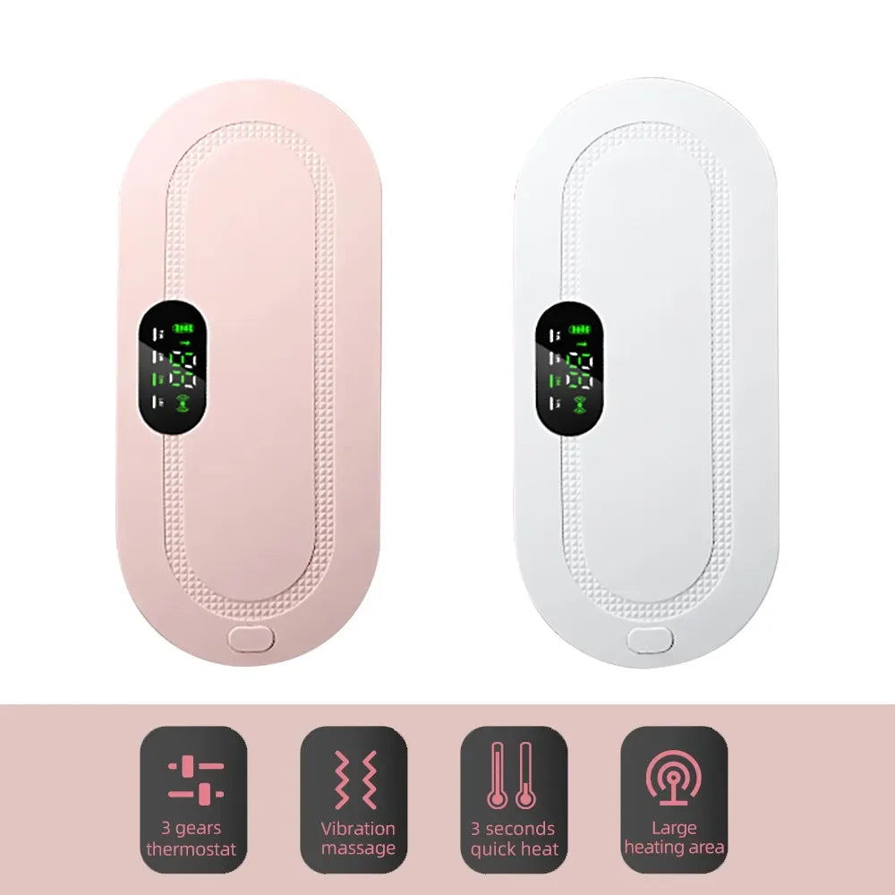 Menstrual Heating Pad Abdominal MassagerSpecifications:
Item Type: Massage &amp; RelaxationApplication: WaistMaterial: Abs &amp; TprSize: MediumBeauty Accessories NowBeauty Accessories NowMenstrual Heating Pad Abdominal Massager