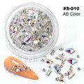 Mixed Mini Nail Rhinestones Flat Back Crystal StonesSpecifications:
Material: AcrylicQuantity: 1 BoxItem Type: Rhinestone & DecorationWeight: 8-12g With BoxNail Inspiration: Nail Art 2023 NewItem: Mixed Glitter NaBeauty Accessories NowBeauty Accessories NowMixed Mini Nail Rhinestones Flat Back Crystal Stones