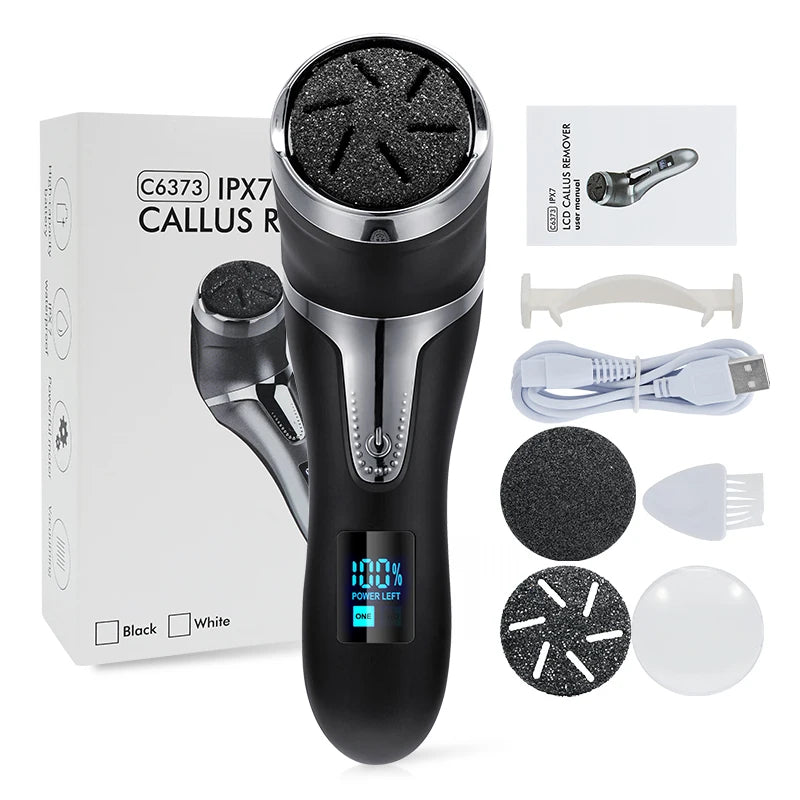 Electric Pedicure Tools Foot CareSpecifications:
Charge Time: 2.5 HoursWork Time: 150 MinutesWaterproof Level: Ipx7 WaterproofCharging Type: USB ChargingSpeed: Two-speed Speed RegulationFeature 1: SBeauty Accessories NowBeauty Accessories NowElectric Pedicure Tools Foot Care