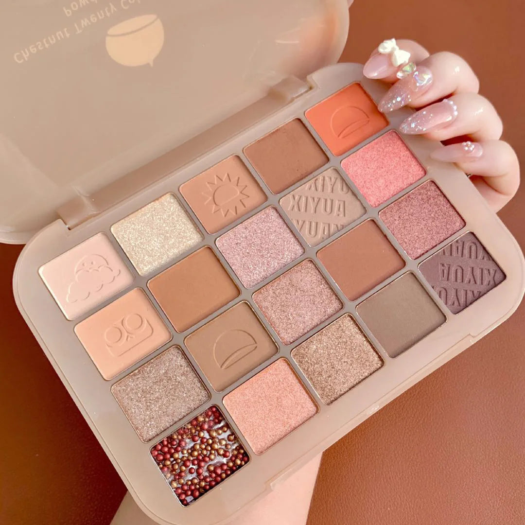 New 20 Colors Nude Glitter Eyeshadow PaletteSpecifications;
Net Wt: 45gSize: Full SizeFinish: LuminousFinish: GlitterFinish: ShimmerIngredient: Eyeshadow PaletteType: Eye ShadowWaterproof / Water-resistant: YeBeauty Accessories NowBeauty Accessories Now20 Colors Nude Glitter Eyeshadow Palette