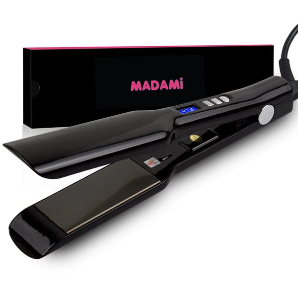 Hair Straightener Titanium Plate Straightening Iron Keratin