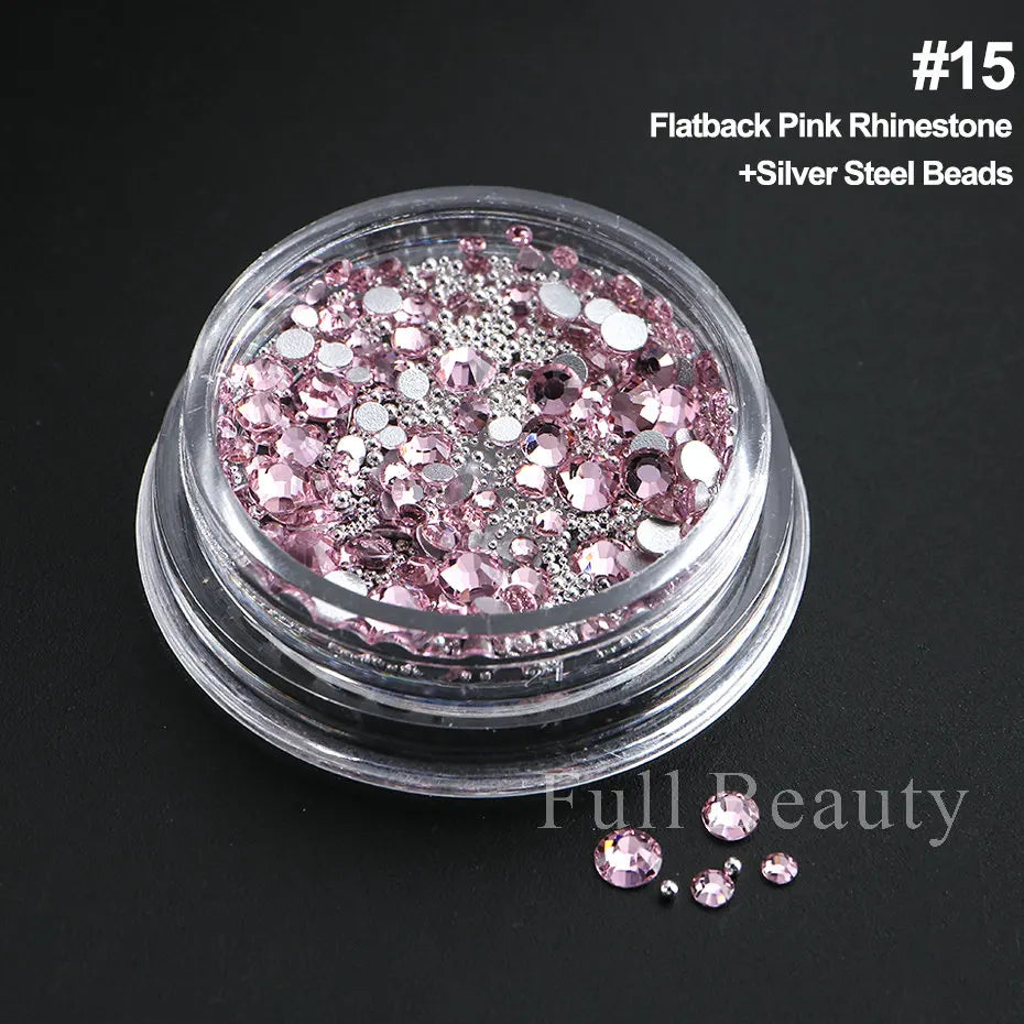 Mixed Mini Nail Rhinestones Flat Back Crystal StonesSpecifications:
Material: AcrylicQuantity: 1 BoxItem Type: Rhinestone &amp; DecorationWeight: 8-12g With BoxNail Inspiration: Nail Art 2023 NewItem: Mixed Glitter NaBeauty Accessories NowBeauty Accessories NowMixed Mini Nail Rhinestones Flat Back Crystal Stones