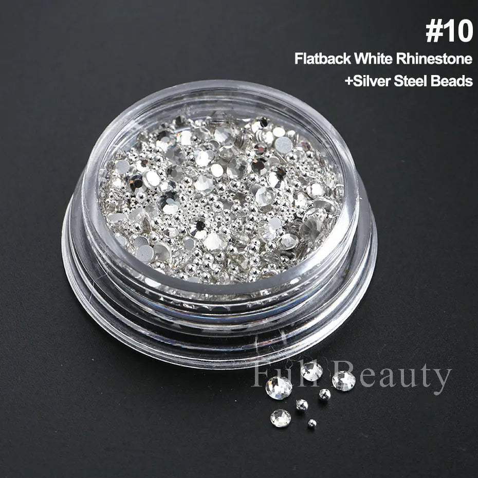 Mixed Mini Nail Rhinestones Flat Back Crystal StonesSpecifications:
Material: AcrylicQuantity: 1 BoxItem Type: Rhinestone &amp; DecorationWeight: 8-12g With BoxNail Inspiration: Nail Art 2023 NewItem: Mixed Glitter NaBeauty Accessories NowBeauty Accessories NowMixed Mini Nail Rhinestones Flat Back Crystal Stones