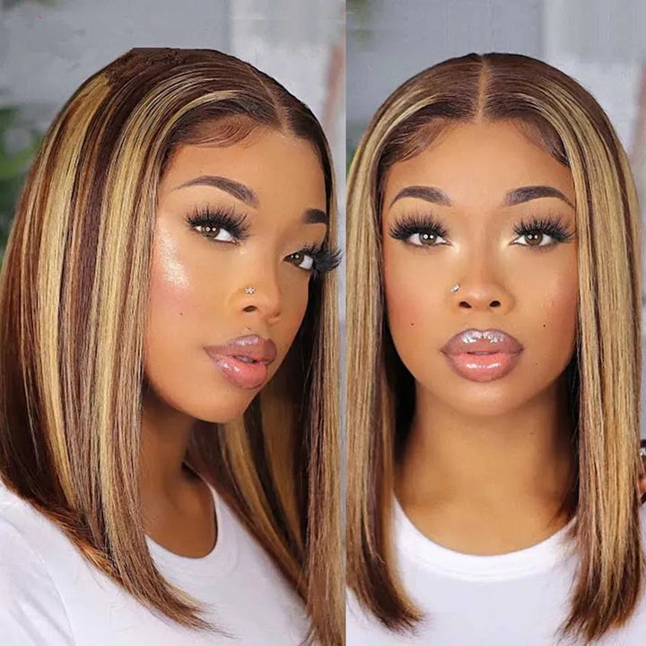 Bone Straight Bob Wig 