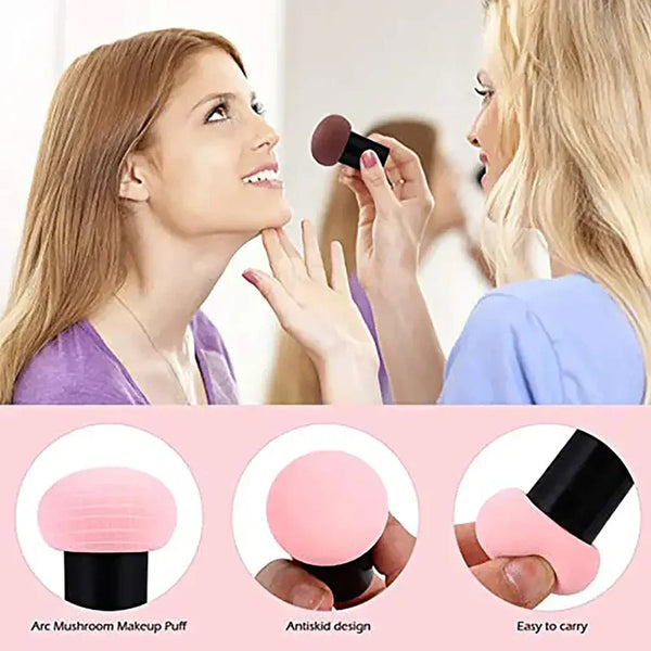 Mushroom Head Make-Up Sponge