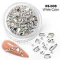 Mixed Mini Nail Rhinestones Flat Back Crystal StonesSpecifications:
Material: AcrylicQuantity: 1 BoxItem Type: Rhinestone & DecorationWeight: 8-12g With BoxNail Inspiration: Nail Art 2023 NewItem: Mixed Glitter NaBeauty Accessories NowBeauty Accessories NowMixed Mini Nail Rhinestones Flat Back Crystal Stones