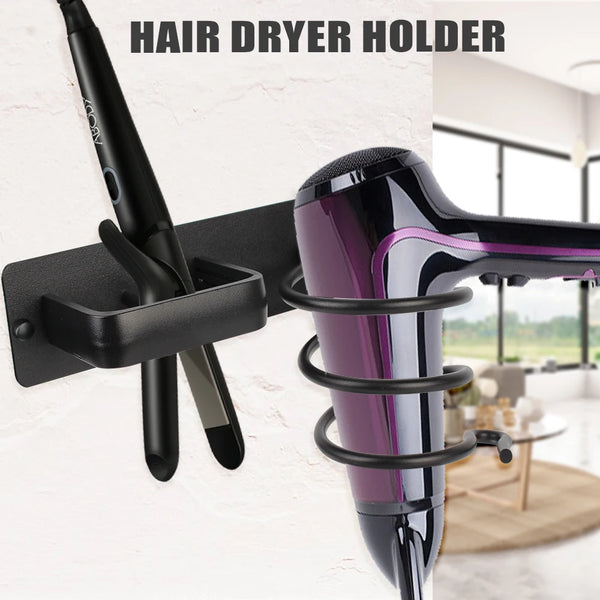 Hair Blower & Hair Straightener Holder