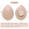 Makeup Sponge HolderSpecifications:
Item Type: Cosmetic PuffMaterial: Eco-friendly SiliconeQuantity: 1pcsChoice: YesBeauty Accessories NowBeauty Accessories NowMakeup Sponge Holder