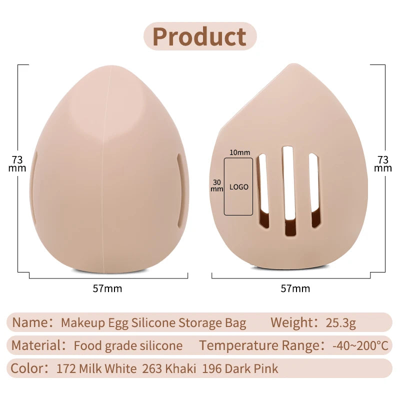 Makeup Sponge HolderSpecifications:
Item Type: Cosmetic PuffMaterial: Eco-friendly SiliconeQuantity: 1pcsChoice: YesBeauty Accessories NowBeauty Accessories NowMakeup Sponge Holder