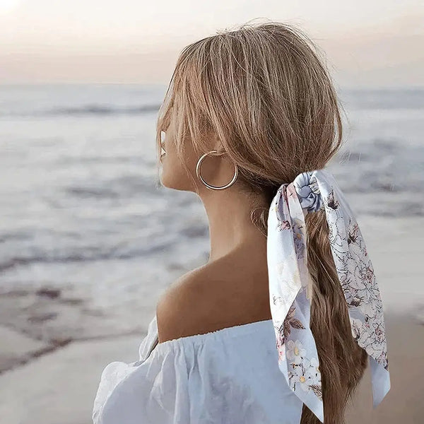 Long Ribbon Fashion Scrunchies