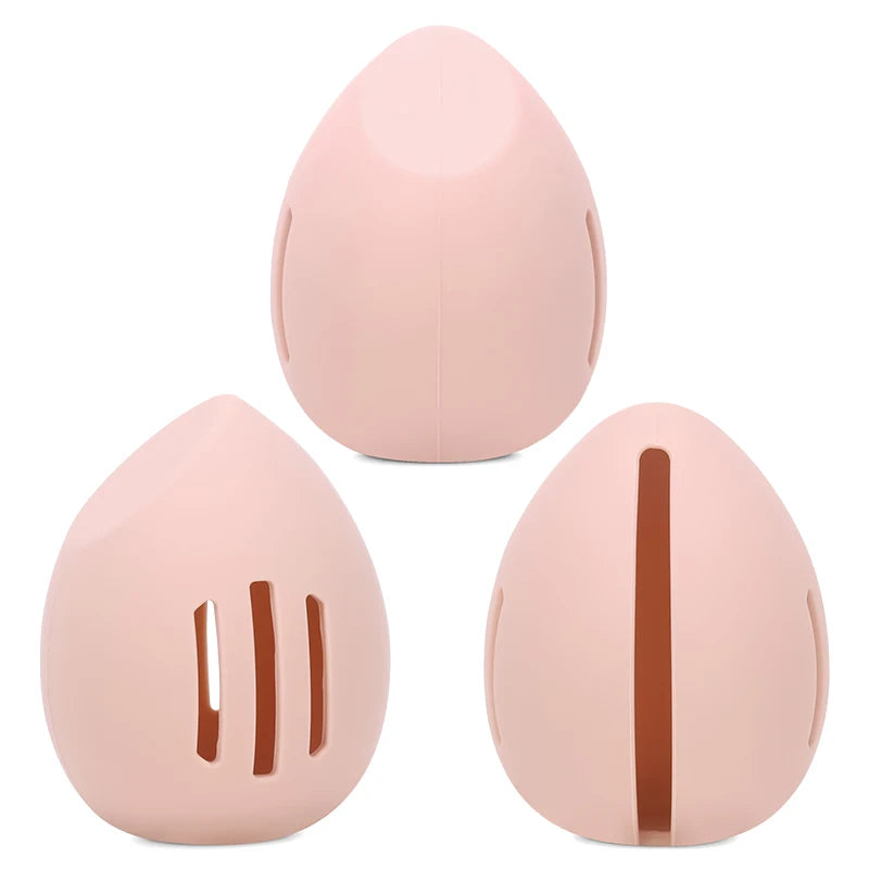 Makeup Sponge HolderSpecifications:
Item Type: Cosmetic PuffMaterial: Eco-friendly SiliconeQuantity: 1pcsChoice: YesBeauty Accessories NowBeauty Accessories NowMakeup Sponge Holder