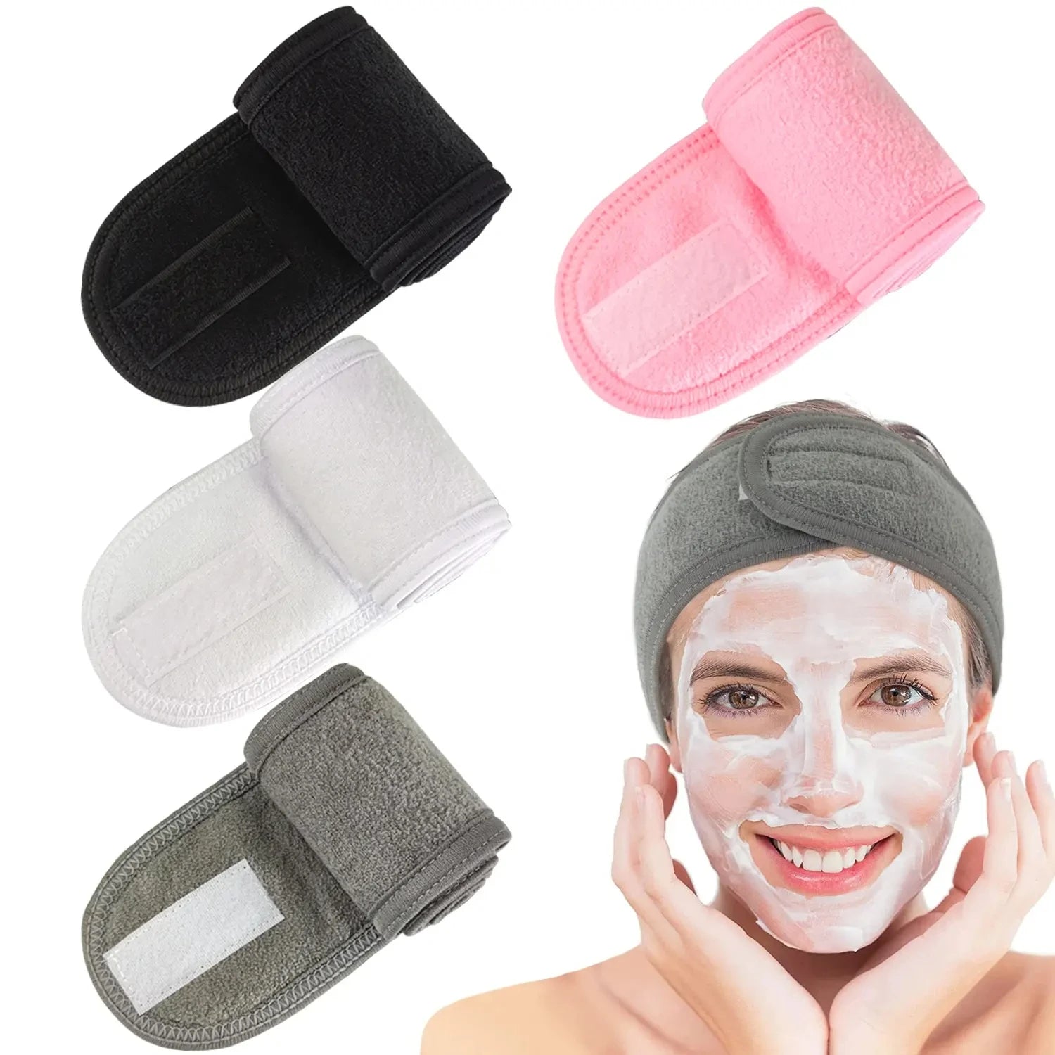 Hairband Yoga Spa Bath Shower MakeupSpecifications:
Technics: WovenMaterial: Polyester / CottonWeight: 30Type: Face TowelShape: RectangleFeature: Machine WashableAbsorption: 26s-30sStyle: PlainPattern:Beauty Accessories NowBeauty Accessories NowHairband Yoga Spa Bath Shower Makeup