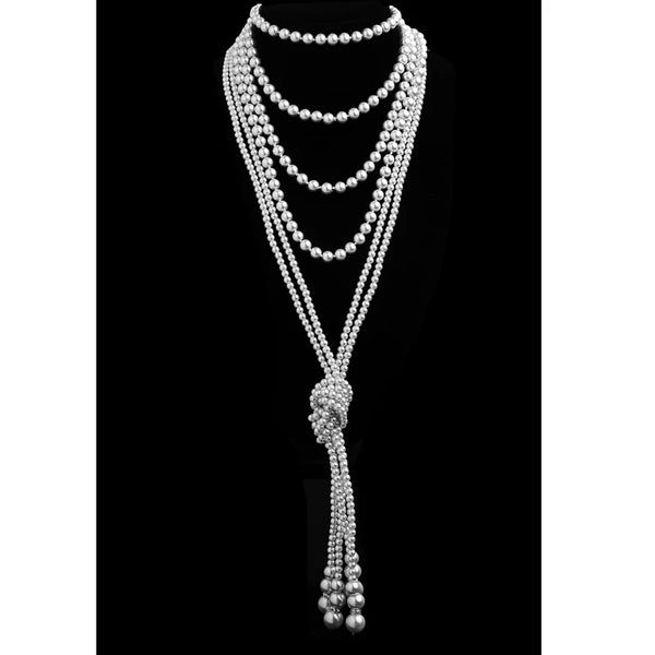 Pearl Necklace-Fashion Faux Accessories
