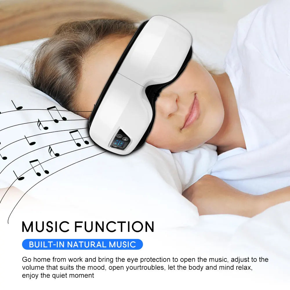 Eye Massager 6D Smart Airbag Vibration Eye CareSpecifications:
Size: MediumMaterial: Abs &amp; TprApplication: EyesItem Type: Massage &amp; RelaxationCharging Time: 5 HoursWorking Time: 15 Minutes / Each TimeInpuBeauty Accessories NowBeauty Accessories NowEye Massager 6D Smart Airbag Vibration Eye Care