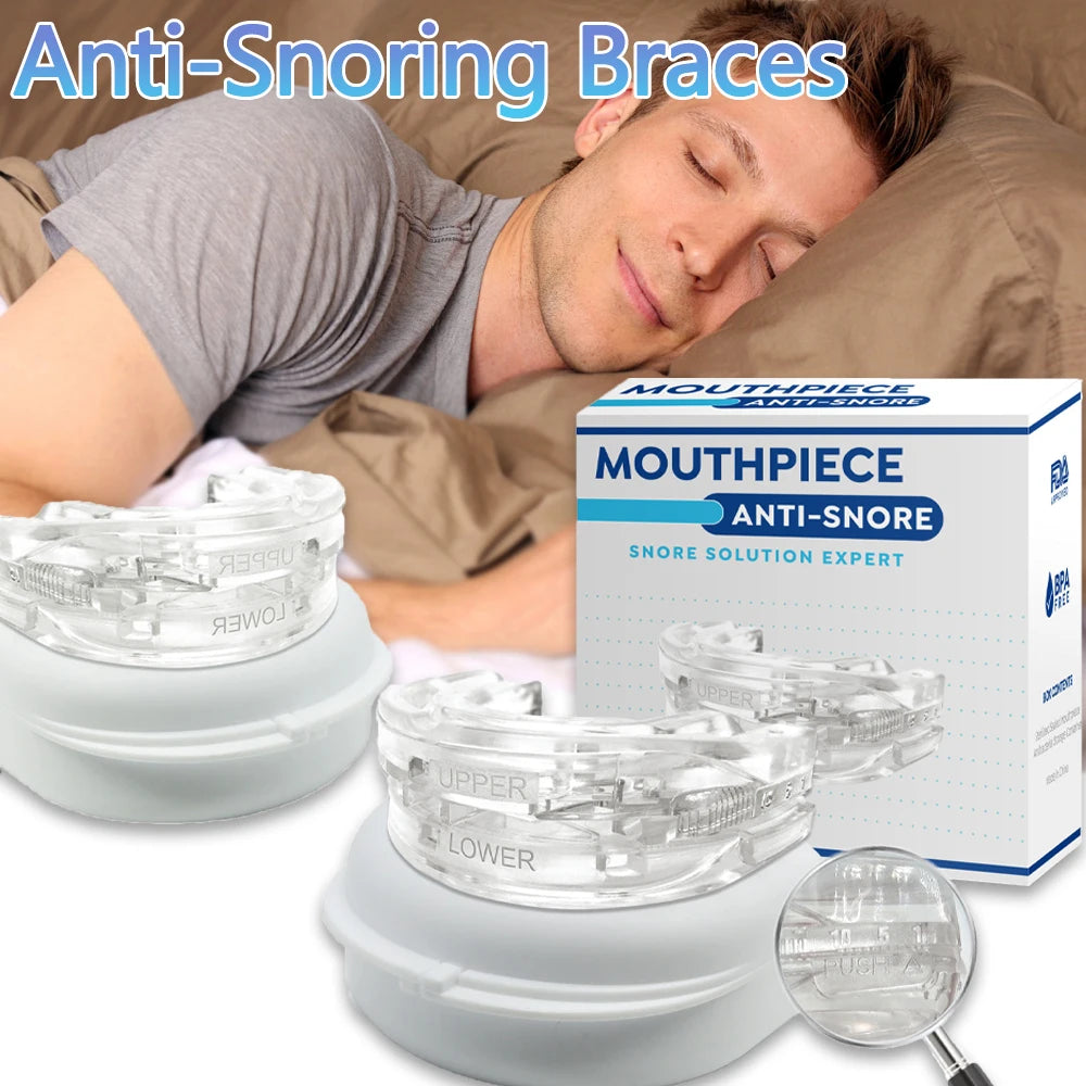 Mouth Guard Improve Sleeping Aid Braces TeethSpecifications:
Type: Anti-Snore Chin StrapItem Type: Sleep &amp; SnoringFunction 1: Anti-snoringFuntion 2: Bruxism Mouth GuardFunction 3: Improve SleepingFunction 4Beauty Accessories NowBeauty Accessories NowMouth Guard Improve Sleeping Aid Braces Teeth