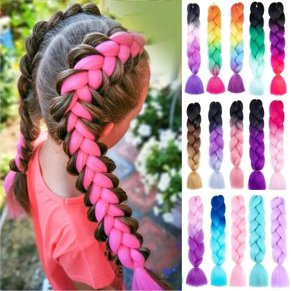 Colorful Braiding Hair Extensions