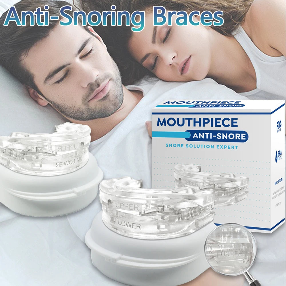 Mouth Guard Improve Sleeping Aid Braces TeethSpecifications:
Type: Anti-Snore Chin StrapItem Type: Sleep &amp; SnoringFunction 1: Anti-snoringFuntion 2: Bruxism Mouth GuardFunction 3: Improve SleepingFunction 4Beauty Accessories NowBeauty Accessories NowMouth Guard Improve Sleeping Aid Braces Teeth