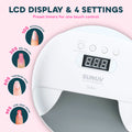 LED Nail Lamp Dryer Big Power Fast Curing Nail GelSpecifications:
Lamp Beads: 30 Pcs Uv Led LampWeight: 1.15kgType: Led LampsMaterial: Plastic and AluminumItem Type: Nail DryerPower Source: ElectricFunction1: Lamp fBeauty Accessories NowBeauty Accessories NowLED Nail Lamp Dryer Big Power Fast Curing Nail Gel