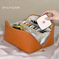 Leather Large Capacity Travel Cosmetic BagSpecifications:
Main Material: PuStyle: FashionPattern Type: SolidClosure Type: ZipperItem Height: 12.5Item Length: 23cmItem Type: Cosmetic CasesShape: BoxItem WeighBeauty Accessories NowBeauty Accessories NowLeather Large Capacity Travel Cosmetic Bag