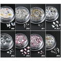 Mixed Mini Nail Rhinestones Flat Back Crystal StonesSpecifications:
Material: AcrylicQuantity: 1 BoxItem Type: Rhinestone & DecorationWeight: 8-12g With BoxNail Inspiration: Nail Art 2023 NewItem: Mixed Glitter NaBeauty Accessories NowBeauty Accessories NowMixed Mini Nail Rhinestones Flat Back Crystal Stones