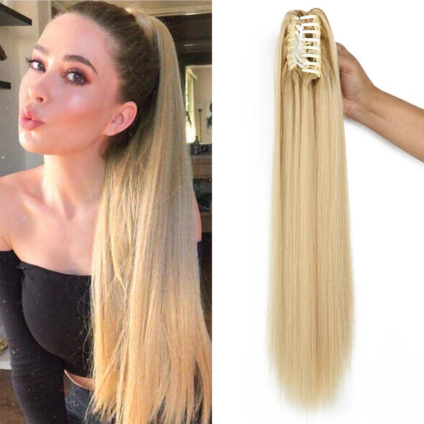 Long Claw Clip Ponytail Extensions