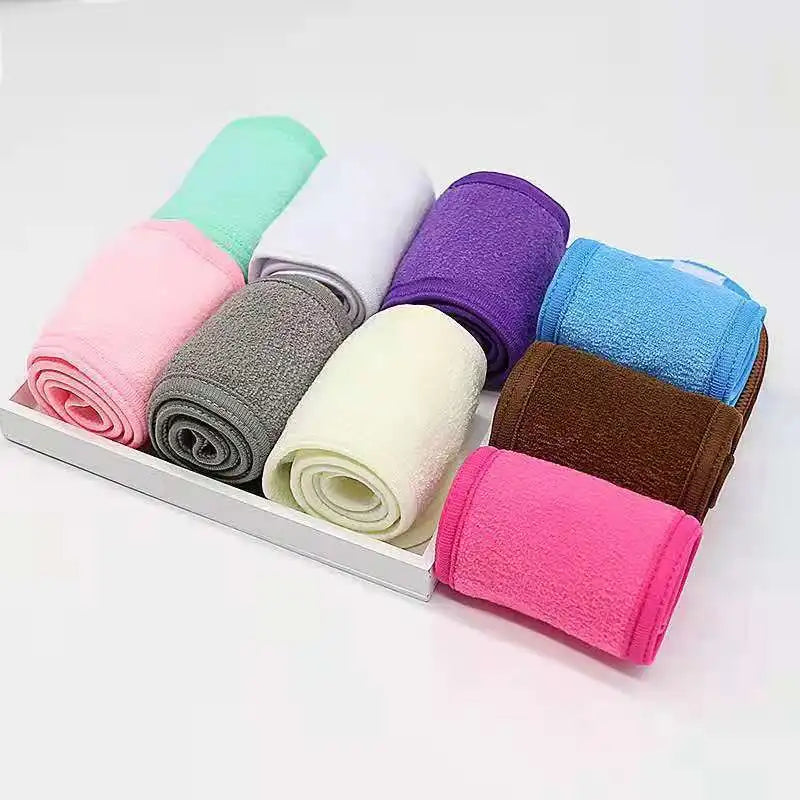 Hairband Yoga Spa Bath Shower MakeupSpecifications:
Technics: WovenMaterial: Polyester / CottonWeight: 30Type: Face TowelShape: RectangleFeature: Machine WashableAbsorption: 26s-30sStyle: PlainPattern:Beauty Accessories NowBeauty Accessories NowHairband Yoga Spa Bath Shower Makeup