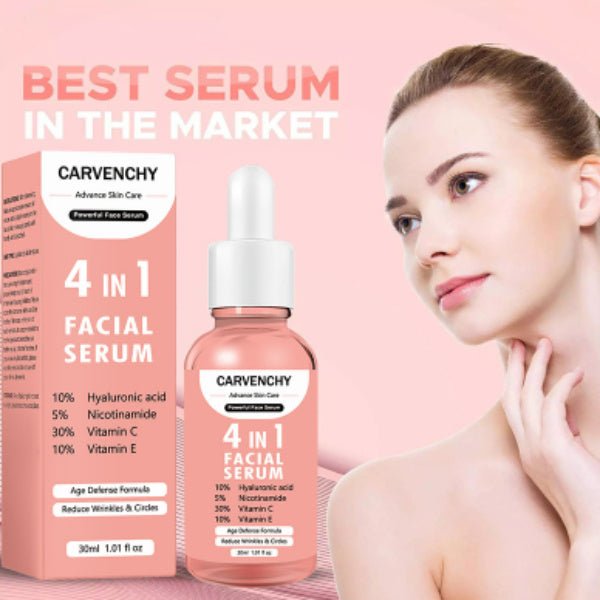 Advence Skin Care 4 In 1 Facial Serum - Beauty Accessories Now