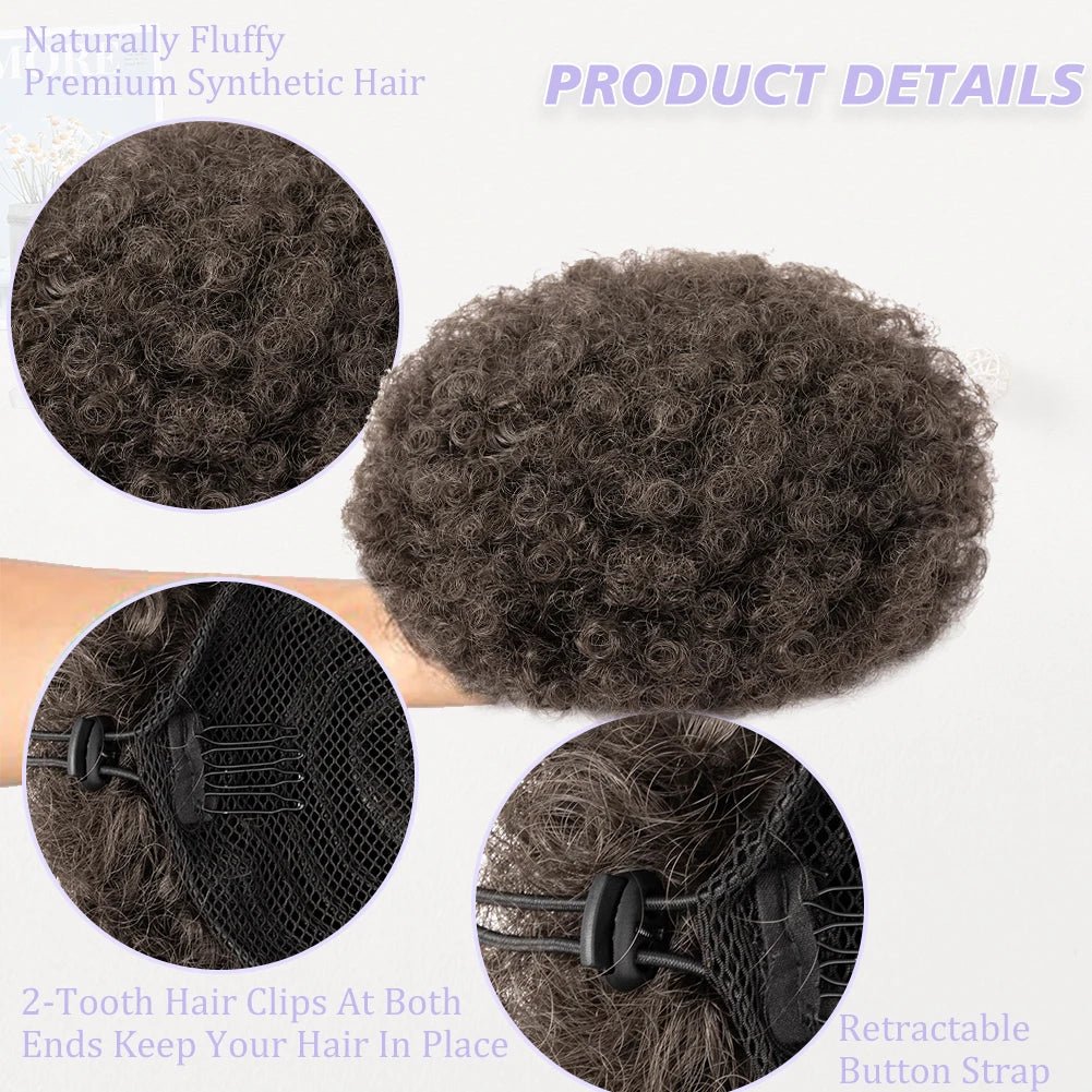 Afro Puff Drawstring Ponytail Extension for Black Women - Beauty Accessories Now