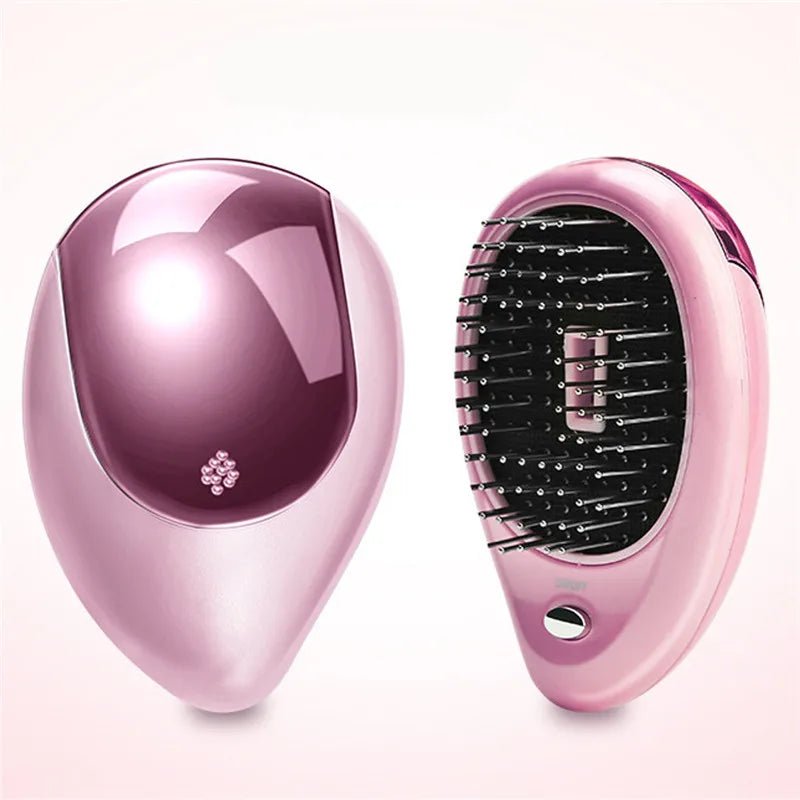 Anti - Static Ionic Hair Brush Electric Hair Brush - Beauty Accessories Now