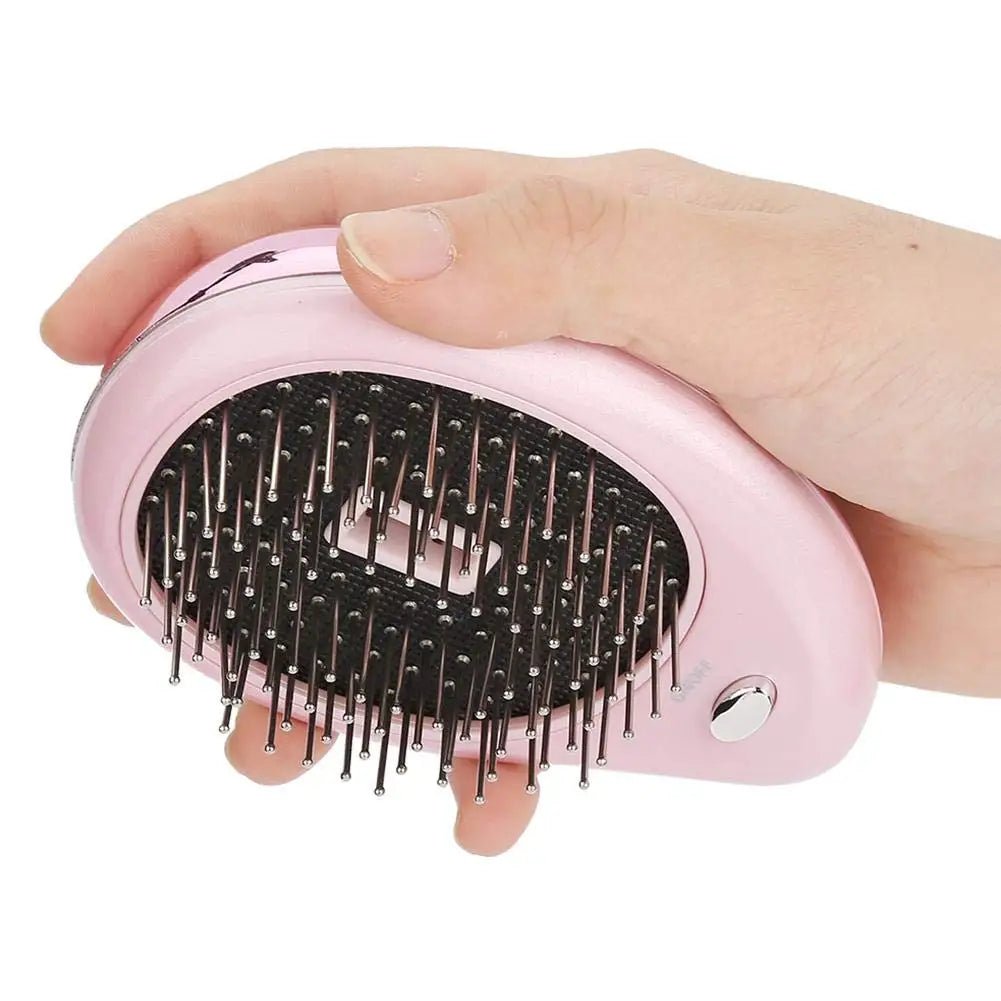 Anti - Static Ionic Hair Brush Electric Hair Brush - Beauty Accessories Now